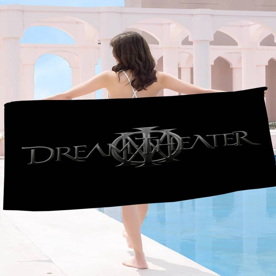 D-Dream Theater Heavy Rock Band Mikrofaser Strandtuch super saugfähig, Breite: 30 cm, Höhe: 60 cm - Bild 2