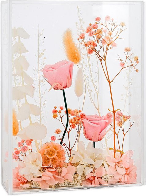 Deko-Aufsteller Blütenpracht von St. Benno Verlag in Pink mit floralem Design - Bild 1