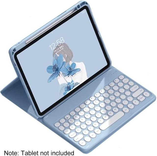 Meterk Magnetisches Tablet-Case Model A für iPad Pro 11 Zoll, abnehmbar und drehbar, Blau - Bild 1