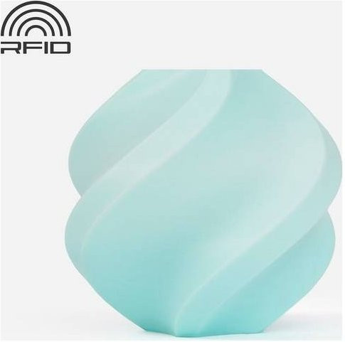 Bambu Lab PLA Basic Filament für FDM-Drucker, 1,75 mm, 1000 g, Blau-Weiß - Bild 1