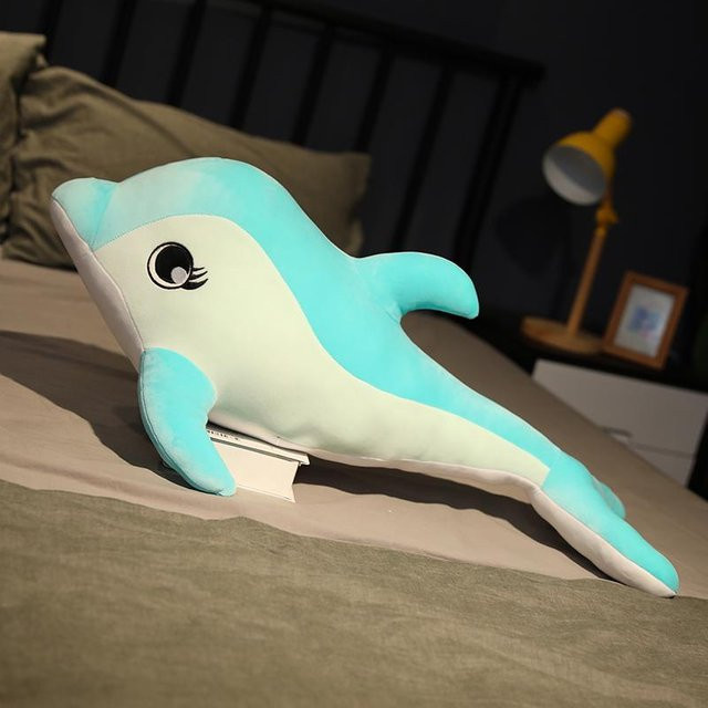 Kidsly Plüsch-Delfin, Stofftier, 80cm, ab 14 Jahren - Bild 1