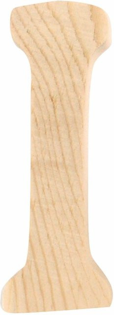 Rico Design Holz-Buchstabe I für die Tischdekoration, Höhe: 8,0 cm - Bild 1