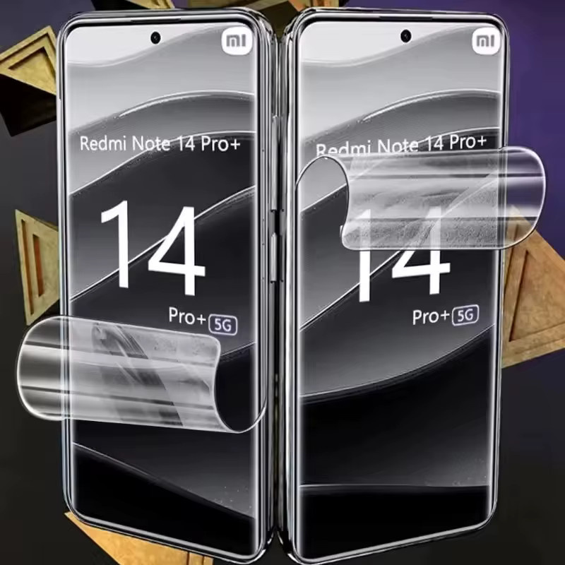 5er Pack Hydrogel Display Schutzfolie für Xiaomi Mi 15T Pro 14T 13T 12T 11T 10T 9T und Mi 15 Ultra 8 13 12 11 Lite transparent - Bild 4