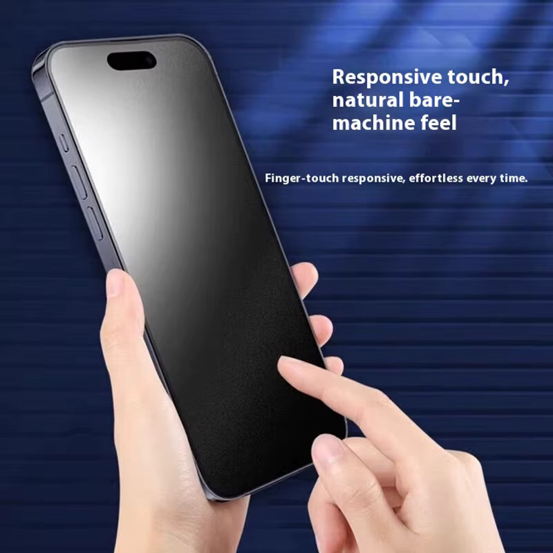 3er-Pack Matte Hydrogel Displayschutzfolien für Apple iPhone 17 Pro MAX, iPhone 17 Pro und 17 Air, Transparent, Vollabdeckung aus TPU - Bild 4