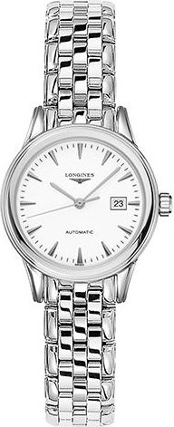 Longines Armbanduhr Automatik, Edelstahl, 30 mm, Damen, Silber - Bild 1