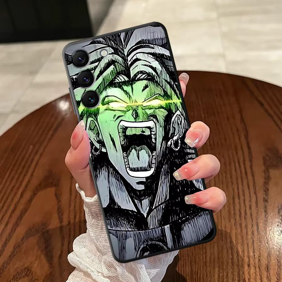 Samsung Galaxy Handyhülle Anime D-Dragon Soft Phone Cover in Schwarz - Bild 2