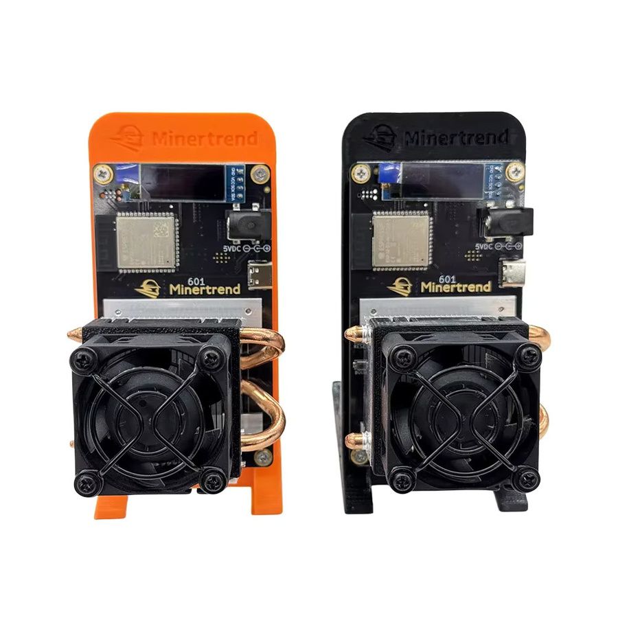 Minerfixes Bitaxe Gamma 601 Bitcoin Krypto-Miner SHA256 ASIC Solo-Mining-Maschine in Schwarz und Blau - Bild 2