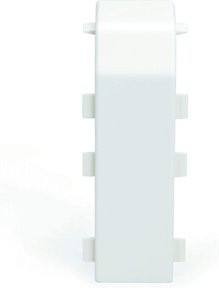 Rehau RAUDUO Kupplung 40/105 in Weiß RAL9010 - Bild 1