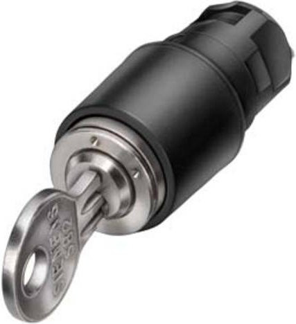 Siemens Schlüsselschalter 3SB2000-4MA01 Schwarz IP65 aus Kunststoff - Bild 1