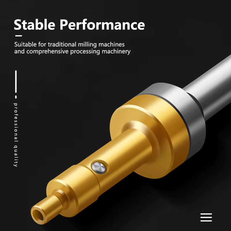 xcan Mechanischer Kantenfinder und Center Finder aus Titan in Gold, Nicht-magnetischer Touch Point Sensor für CNC-Fräsen und Drehmaschinen - Bild 2
