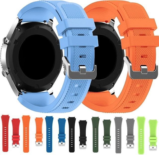 Uhrenarmband Silikon, 22 mm, Unisex - Bild 1