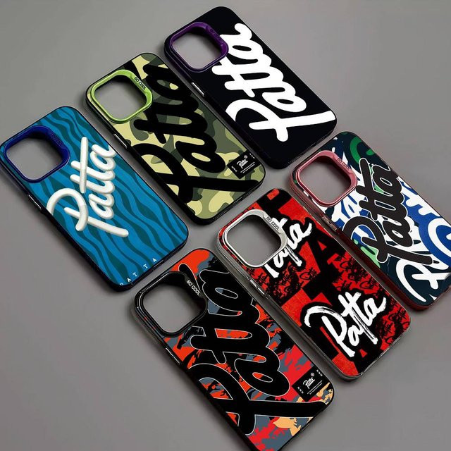 P-Patta Handyhülle für iPhone 17, 16, 15, 14, 13, 12, 11, Pro Max mit harter Abdeckung - Bild 1