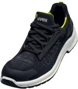 Uvex Sicherheitshalbschuh 2 trend S1P Schwarz Gelb Größe 39 - Bild 1