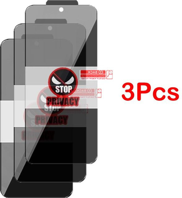 Xiaomi Anti-Spionage Hydrogel-Displayschutz und Kameralinsen-Schutzfolie für Xiaomi 17T Pro und Xiaomi 17T, transparent - Bild 1