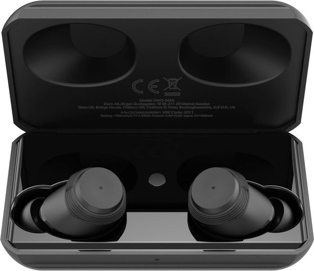 Doro HearingBuds In-Ear Kopfhörer mit Bluetooth in Schwarz - Bild 1