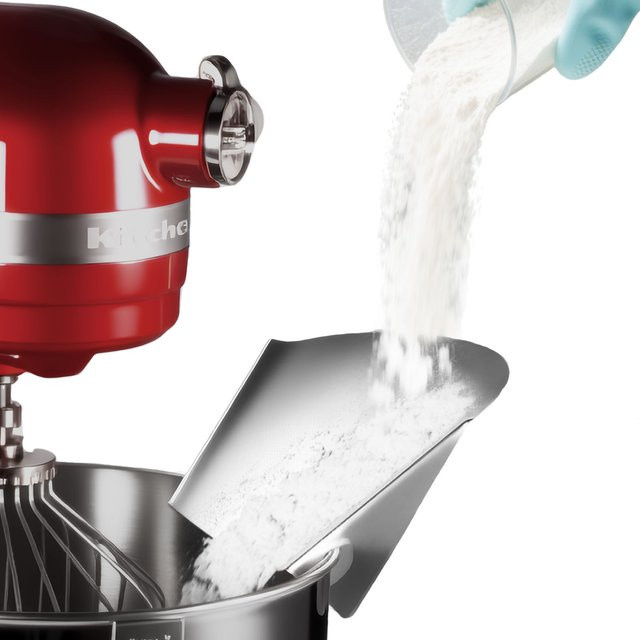 Edelstahl-Kippschutz für KitchenAid Tilt-Kopf Standmixer, Mischschüssel in Silber - Bild 1