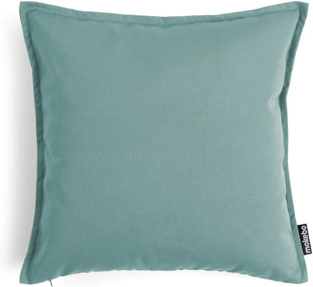 mokebo Outdoor Kissen Die Auszeit 2er-Set in Eukalyptus Grün, B/B: 45 x 45 cm - Bild 1