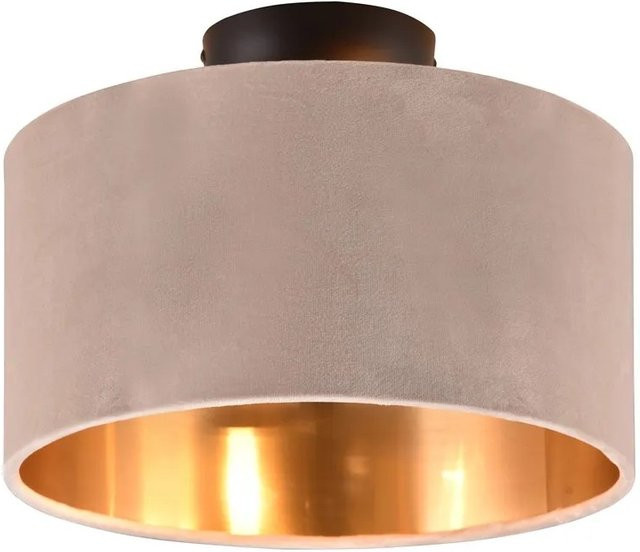 Trio Deckenleuchte Julieta 2-flammig in Beige und Gold Durchmesser: 30 cm - Bild 1