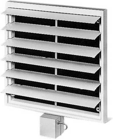 Helios Ventilatoren 781 Abdeckung aus Kunststoff in Weiß oder Grau - Bild 1