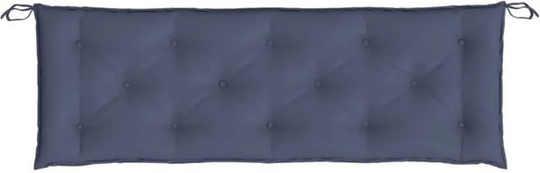 vidaXL Gartenbank-Auflage aus Oxford-Gewebe in Marineblau, B/T/H: 150 x 50 x 7 cm