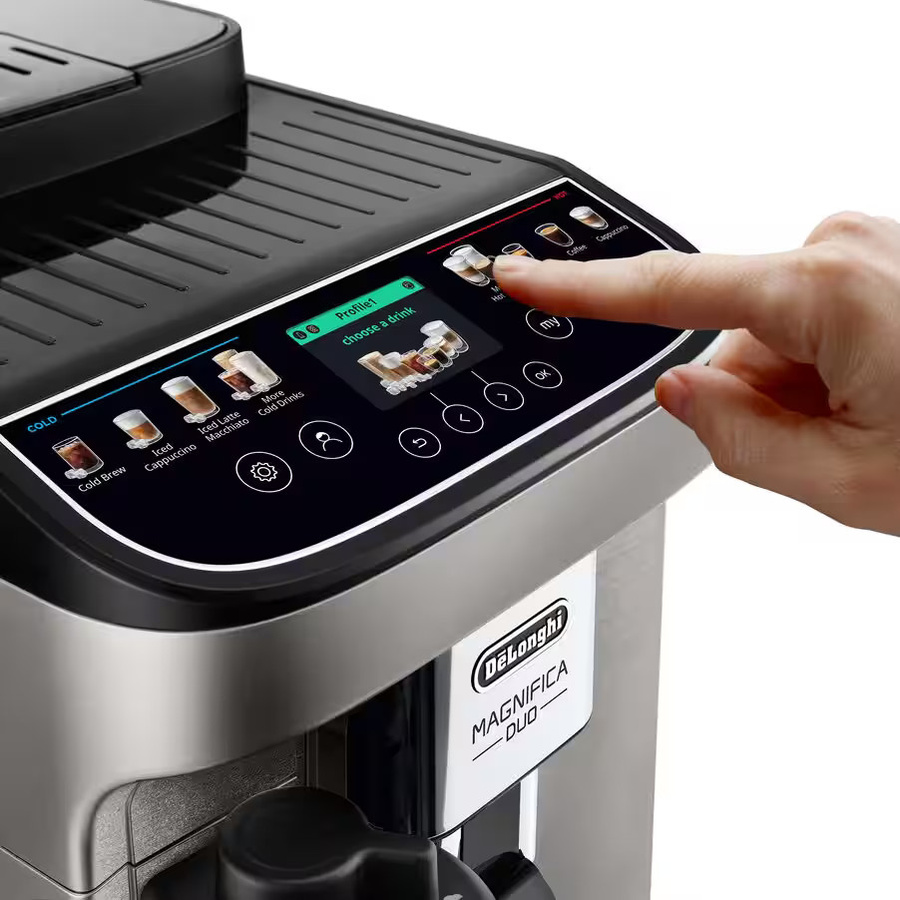 De'Longhi Magnifica Duo ECAM330.80.TXB Kaffemaschine mit integrierter Cold Brew Funktion für die Tischaufstellung - Bild 2