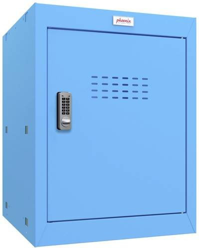 Phoenix CL0544BBE Würfel Schließfach Mittel Blau mit elektrischem Schloss B/H/T: 40 x 52 x 40 cm - Bild 1