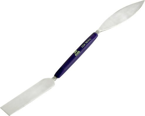 Connex Stukkateureisen aus Stahl und Holz in Lila und Silber, Länge: 22 cm - Bild 1