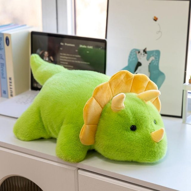 Yiran Health & Beauty Dinosaurier, Plüschkissen, Grün, 45cm - Bild 1
