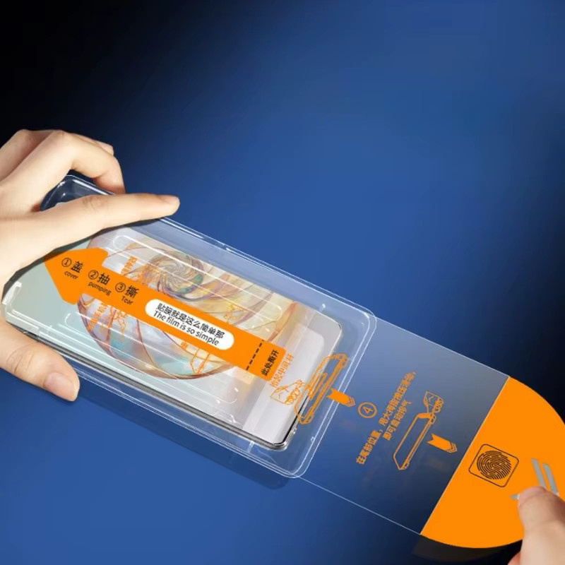 ZTE Nubia Z70Ultra Displayschutz aus gehärtetem Glas, transparent - Bild 3