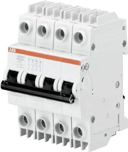 ABB S204MR-K60 Leitungsschutzschalter 60A 400V weiß - Bild 1