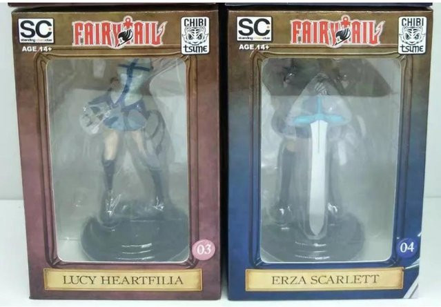 Fashnics Fairy Tail Anime Actionfiguren Statue Modell, ab 14 Jahren - Bild 1