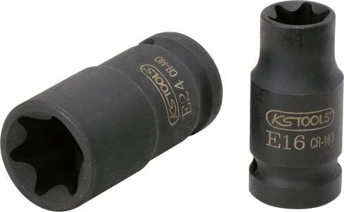 KS Tools Stecknuss 11 mm mit 3/8 Zoll Antrieb aus Chrom-Molybdänstahl in Schwarz - Bild 1