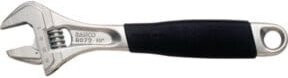 Bahco Rollgabelschlüssel 9071C aus gehärtetem Stahl in Silber mit Einstellskala und Kunststoffgriff, max. 27 mm - Bild 2