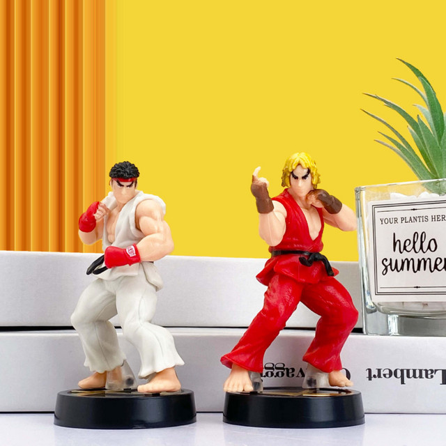 Bandai Street Fighter Ken Masters Actionfigur, Kunststoff, Bunt / Mehrfarbig - Bild 1