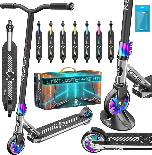 KESSER Stunt Scooter X-Limit-Pro Kickscooter ab 8 Jahren - Bild 1