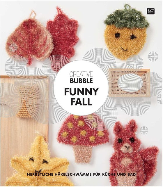 Rico Design Creative Bubble Funny Fall in Multicolor - Bild 1