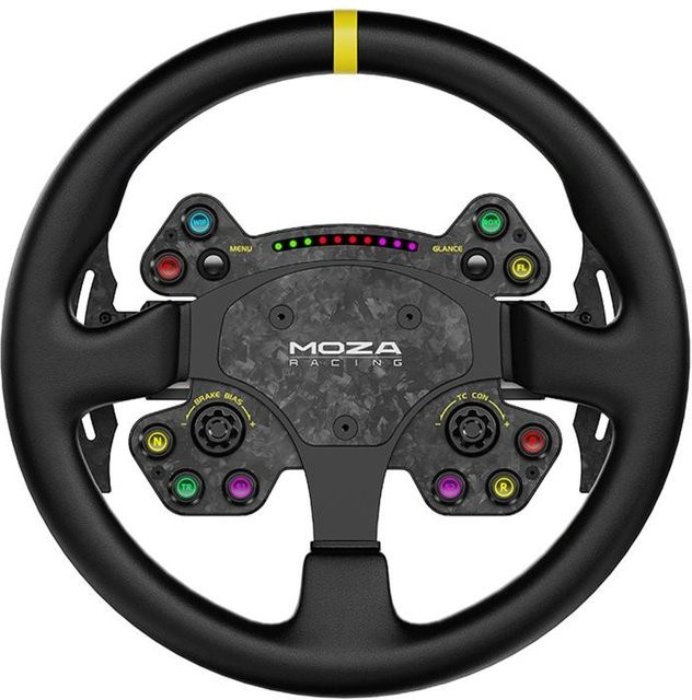 Moza Racing RS V2 RS25 Gaming-Lenkrad in Schwarz für PC - Bild 1