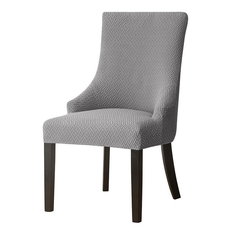 Yiran Furniture Elastischer T-förmiger Jacquard Stuhlbezug aus Polyester für Esszimmerstühle und Kleinsessel B/T/H: 23 x 15 x 5 cm - Bild 1