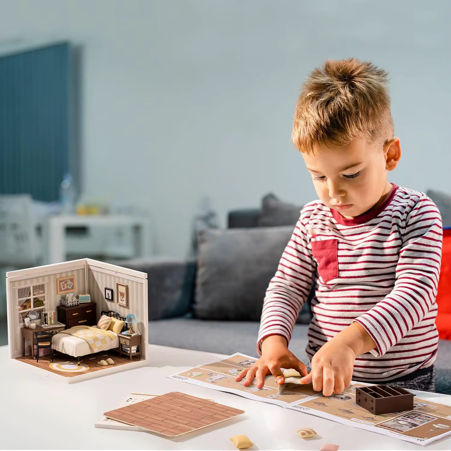 Rolife Super Store Serie, DIY Miniatur-Puppenhaus-Set, Plastik 3D Puzzle, ab 8 Jahren - Bild 4