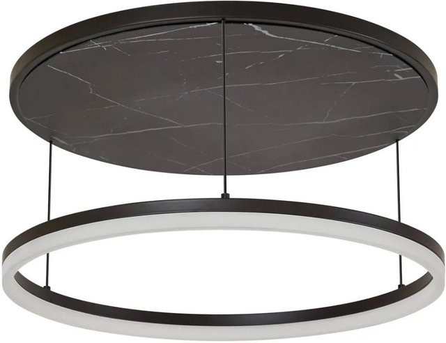 Lucande LED Deckenleuchte Orven in Schwarz, dimmbar, modernes Design aus Metall für dein Wohnzimmer - Bild 1