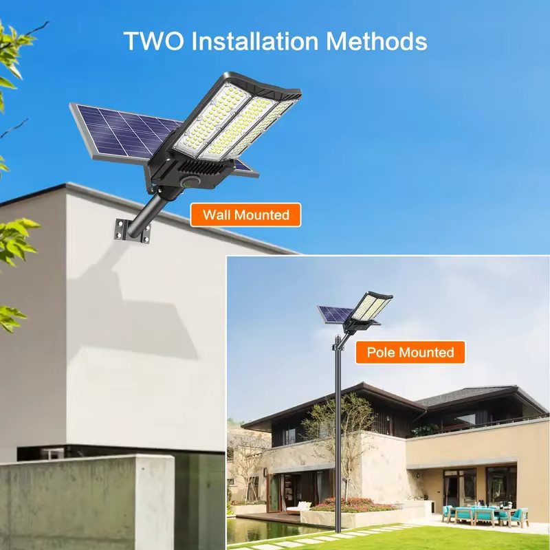 YQCHEZI 2er-Pack Solarleuchten für Außenbereich mit Bewegungssensor, Wasserdichte Garten-Wandlampe in Cool White - Bild 4