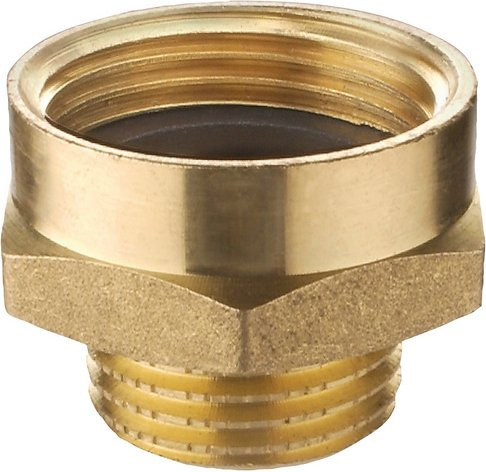Cornat Übergangsstück aus Messing in Gold mit Innengewinde 3/4" - Bild 1