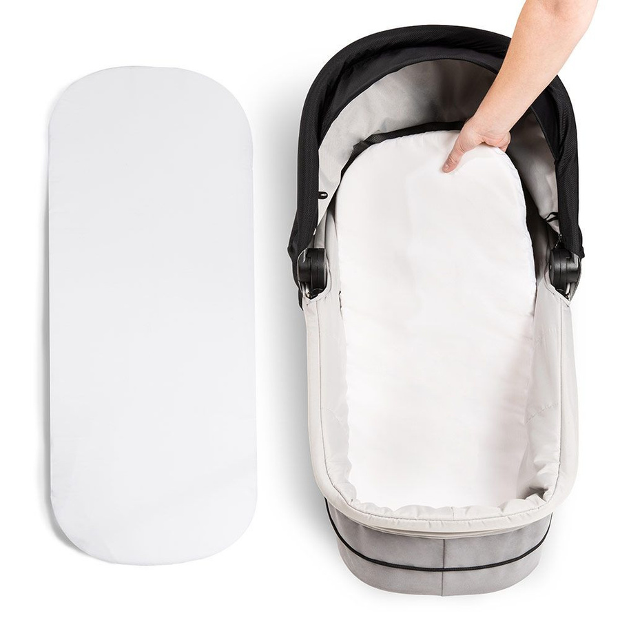 Hauck Babywanne für Saturn R Sportwagen in Caviar Stone (Schwarz/Grau) faltbar - Bild 6