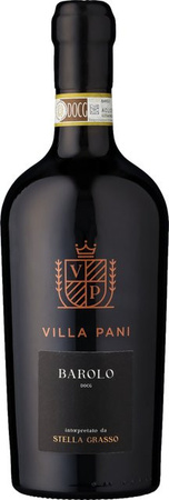 Villa Pani Barolo, Rotwein, Nebbiolo, Piemont, 2020, trocken, 0,75 l