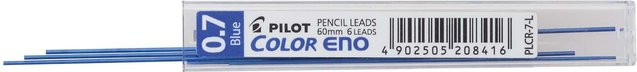 PILOT Color Eno Mine für Druckbuntstifte, 6 Stück, Blau - Bild 1