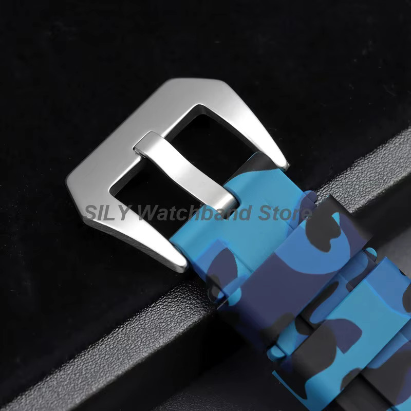 Uhrenarmband Silikon, Camouflage, Herren - Bild 1