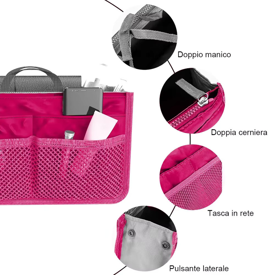 Willstar Kosmetik Organizer Tasche, Nylon, Damen - Bild 4