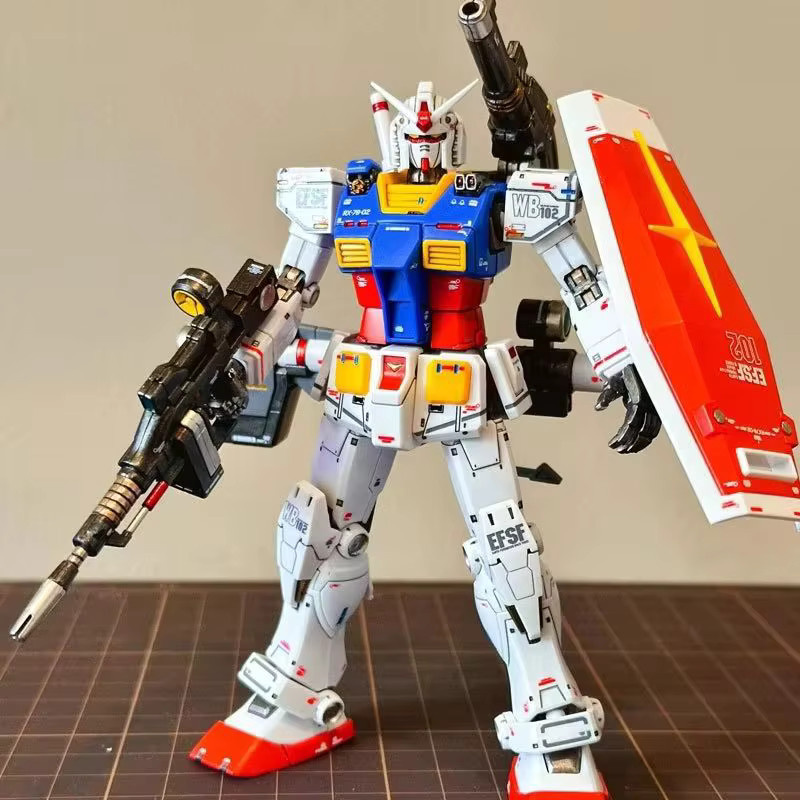 Bandai Gundam Rx-78-2 Montagemodellbausatz, Actionfiguren - Bild 3