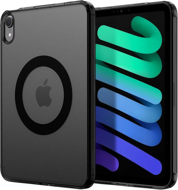Spigen Ultra Hybrid MagFit Schutzhülle für Apple iPad mini 2024 / mini 2021 in Schwarz Satin ACS11624 - Bild 1