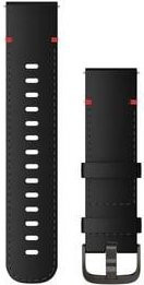 Garmin Uhrenarmband Leder, 22 mm, Schwarz, Unisex - Bild 1